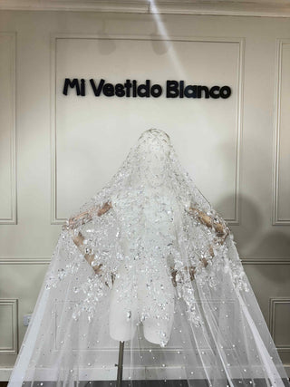 Mi Vestido Blanco - Velo Iris