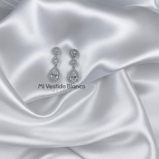 Mi Vestido Blanco - Aretes Maria