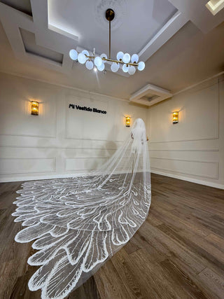 Mi Vestido Blanco - Velo Olas