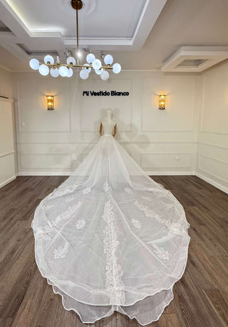 Mi Vestido Blanco - Cola Tul