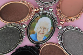 Mi Vestido Blanco - Relicario para Ramo