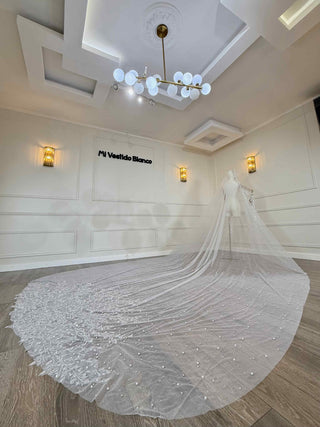 Mi Vestido Blanco - Velo Esmeralda