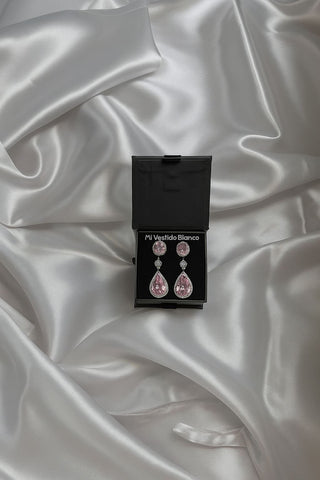 Mi Vestido Blanco - Aretes Magnolia