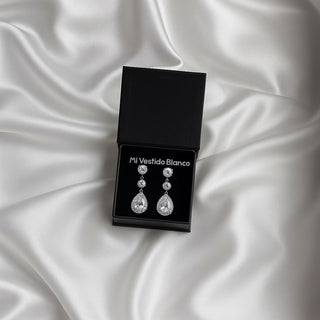 Mi Vestido Blanco - Aretes Maria