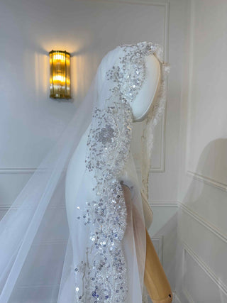 Mi Vestido Blanco - Velo Esmeralda