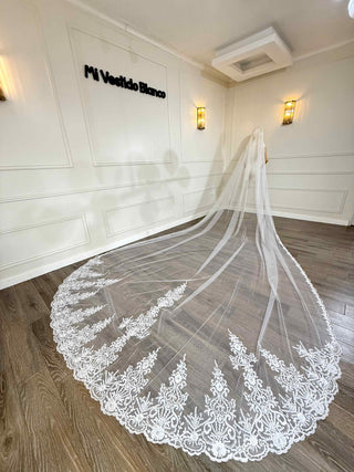 Mi Vestido Blanco - Velo Lirio