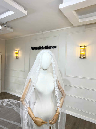 Mi Vestido Blanco - Velo Lirio