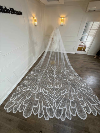 Mi Vestido Blanco - Velo Olas