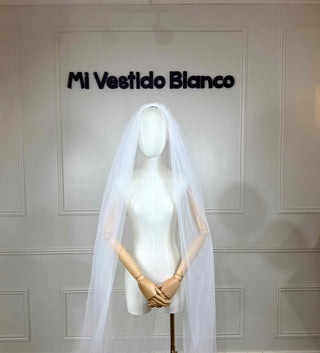Mi Vestido Blanco - Velo Olas
