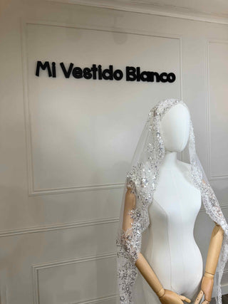 Mi Vestido Blanco - Velo Esmeralda