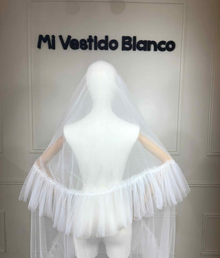 Mi Vestido Blanco - Velo Greta