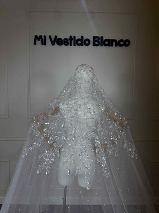 Mi Vestido Blanco - Velo Esmeralda
