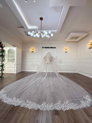 Mi Vestido Blanco - Velo Esmeralda