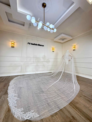 Mi Vestido Blanco - Velo Esmeralda