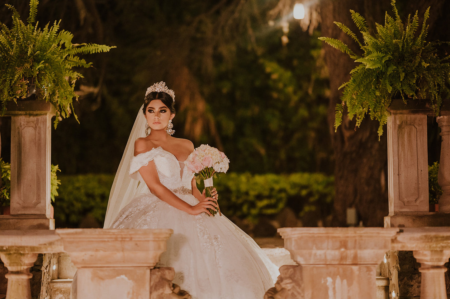 Vestidos de novia modernos corte princesa