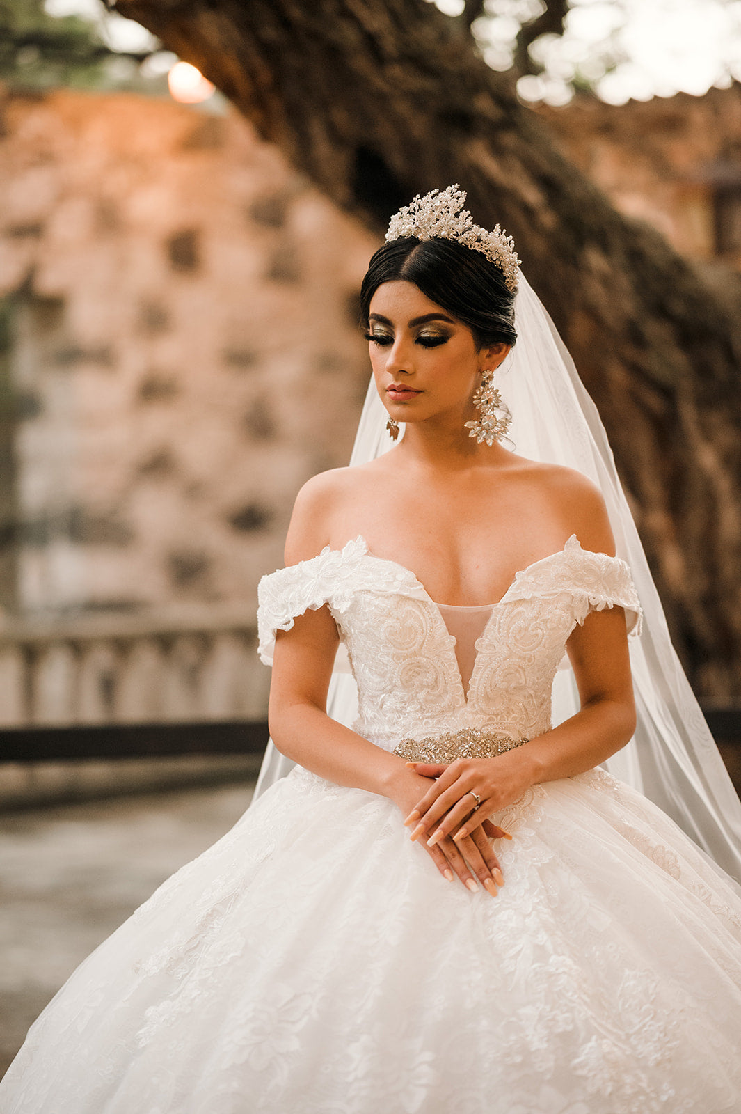 Vestidos de novia modernos corte princesa