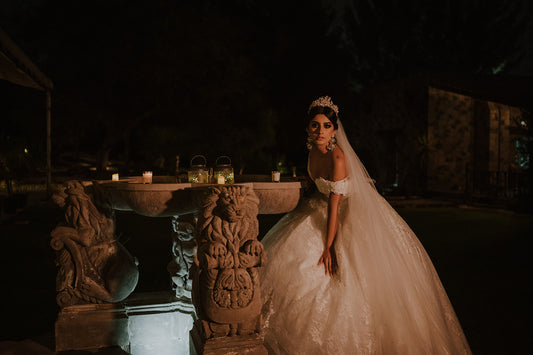 Vestidos de novia modernos corte princesa