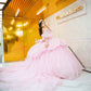 Vestido de xv rosa