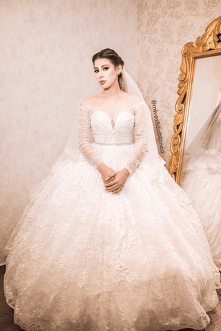 Mi Vestido Blanco - Vestidos de Novia con cola larga
