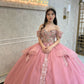 Vestidos de xv rosa palo