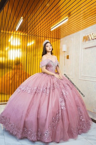 Mi Vestido Blanco - Vestido de XV Rosa Pastel