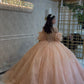 Vestidos para xv color durazno